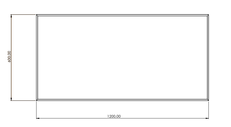 STRØM river coffee table with dark epoxy resin and live edge oak on black steel legs size