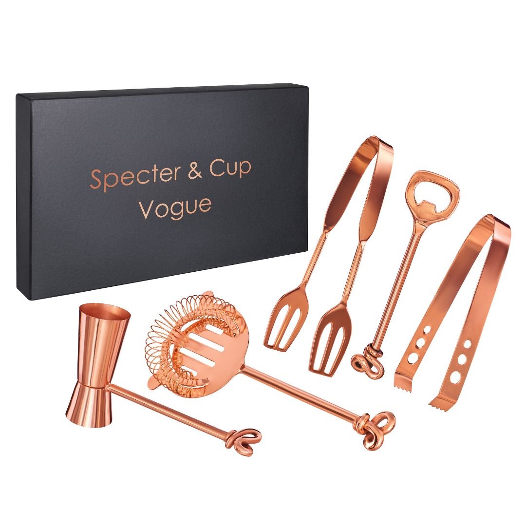 Copper Cocktails Tool Set – 5 Pieces-0