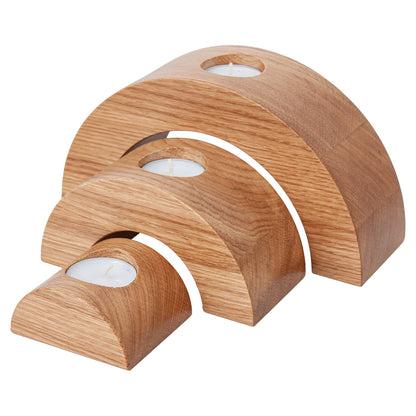 Olieret egetræsstager