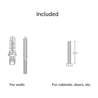 Round Walnut Wood Wall Mounted Coat Hook / Hanger with Leather Strap-4