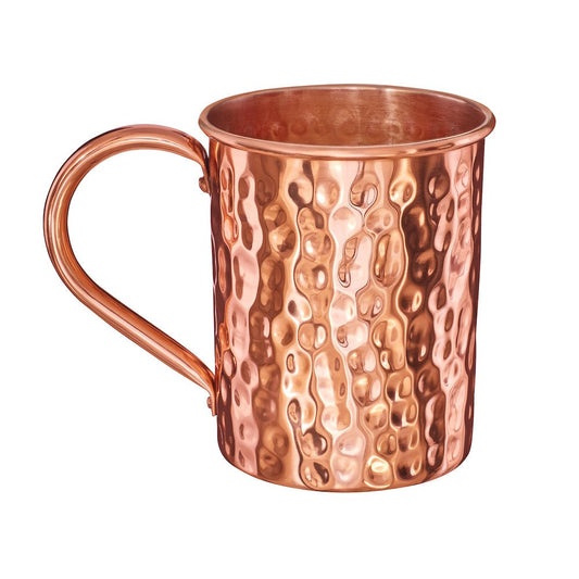 Hand-Hammered Copper Cocktail Mug – 400 ml-1