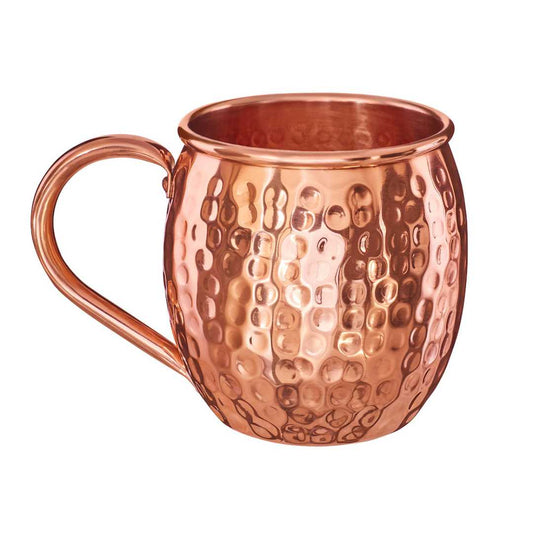 Hand-Hammered Copper Cocktail Mug - 500 ml-1