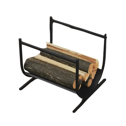 Compact Fireplace Wood Rack-4